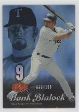 2006 Flair Showcase Legacy Blue 5/150 Hank Blalock #112 k5i
