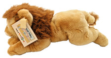2000 Animal Alley Toys-R-Us Recumbent Lion Plush 18" item 87697