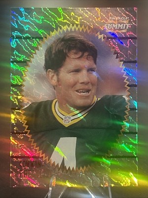 1996 Pinnacle Summit - Checklist Brett Favre #199 Ground Zero SP