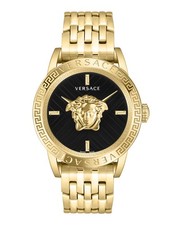 Versace Mens  IP Yellow Gold 43mm Bracelet Fashion Watch