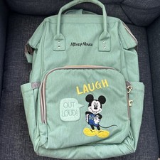 Disney Mickey Mouse Diaper Bag Baby Backpack NWOT - So Cute  
