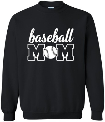 Trendy Baseball Mom Graphic Design | Sports Lover Gift | Game Day Style Sweatshi