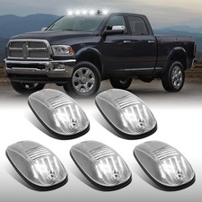 5pcs Led Cab Roof Marker Lights For 2003-2018 Dodge Ram 1500 2500 35002011-2...