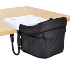 Portable Hook On High Chair with Tray for Babies Toddlers, 6-36 Months, Coll...