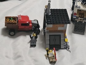 Lego City Complete Sets!  60048, 60017, 60007, 60055, 60082, 60065 With Minifigs