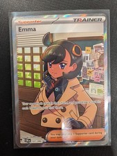 Pokemon Emma 107/086 Chaos Rising CRI Full Art Ultra Rare Trainer NM