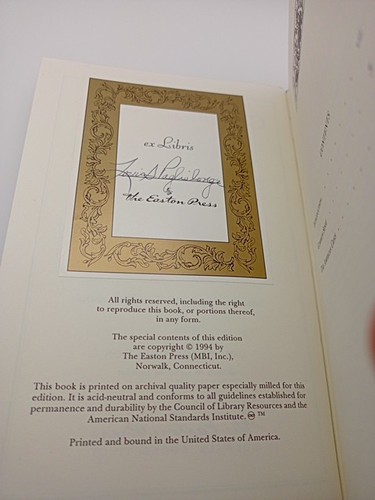 Common Sense Thomas Paine Easton Press Leather Bound Archival Paper Gold Edge - Picture 11 of 17
