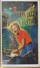 2007 New Orleans Jazz Fest Poster SIGNED Numbered Francis Pavy - Jerry Lee Lewis
