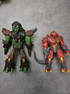 Lot De 2 Figurines Officielle Gormiti Amageddon 13 cm 15 Cm - Photo 1/2