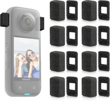 8Pcs Mic Wind Muff Cover for Insta360 X3 X4 Wind Noise Reduction Filter