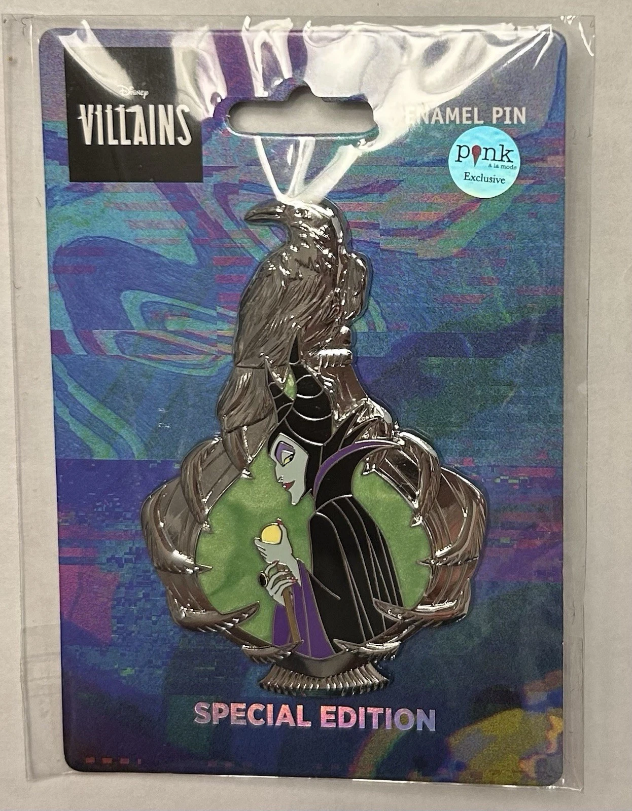 Disney - Maleficent - Villain Wicked Elixir - PALM Pink A La Mode LE200 Pin
