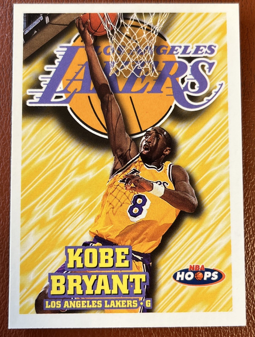 1997-98 Skybox NBA Hoops Basketball Kobe Bryant # 75 Los Angeles Lakers- MINT