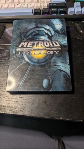 Metroid Prime Trilogy: Collector's Edition Wii CIB Steelbook Tested & Working
