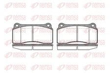 Remsa 0983.00 brake pad set, disc brake for Daimler, Jaguar, Porsche