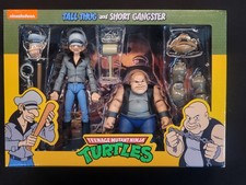 NECA Teenage Mutant Ninja Turtles Tall Thug & Short Gangster Action Figures NIB