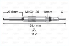 Bougies de préchauffage Mitsubishi OUTLANDER