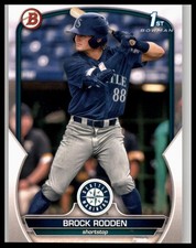 2023 Bowman Draft #BD-171 Brock Rodden