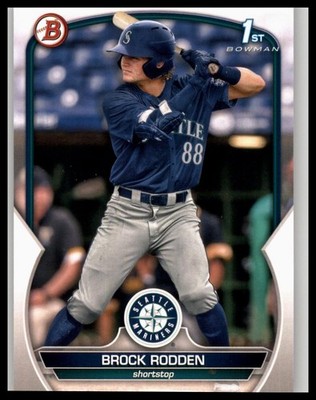 2023 Bowman Draft #BD-171 Brock Rodden