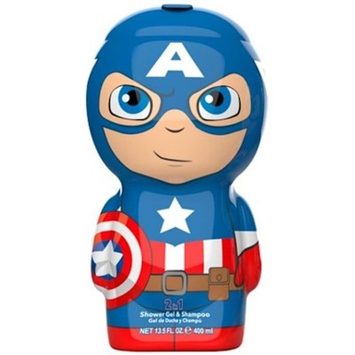 Marvel Air-Val Capitan America Gel y Champu 2d400