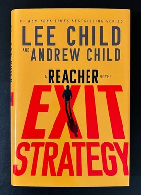 Exit Strategy A Jack Reacher Novel Lee & Andrew Child 2025 First 1st HC LikeNEW