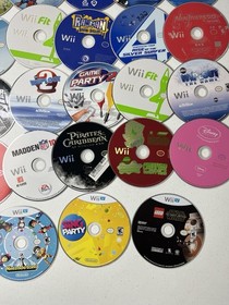 Video Game Lot of 120 Wii Xbox 360 PS2 PS3 Disc Only Untested Loose Scratched