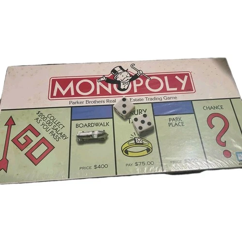 Parker Brothers Monopoly 1996 Vintage Board Game New Sealed