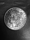 1885 P Morgan Dollar- CH BU WHITE BLAZER