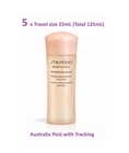 5 x 25mL Shiseido Benefiance Wrinkle Resist 24 Balancing Softener Enriched