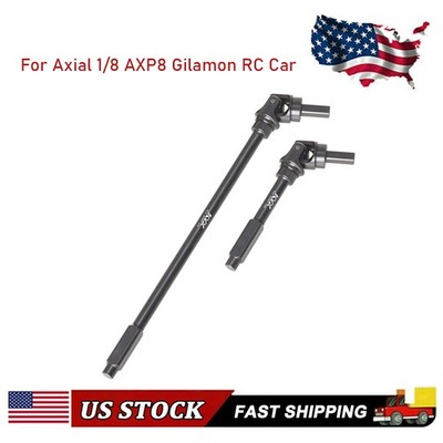Axle Front CVD Drive Shafts For Axial 1/8 AXP8 Gilamon RC Crawler