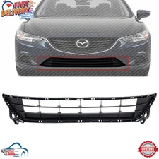 NEW FRONT BUMPER COVER GRILLE TEXTURED BLACK FOR 2014-2017 MAZDA 6 MA1036122