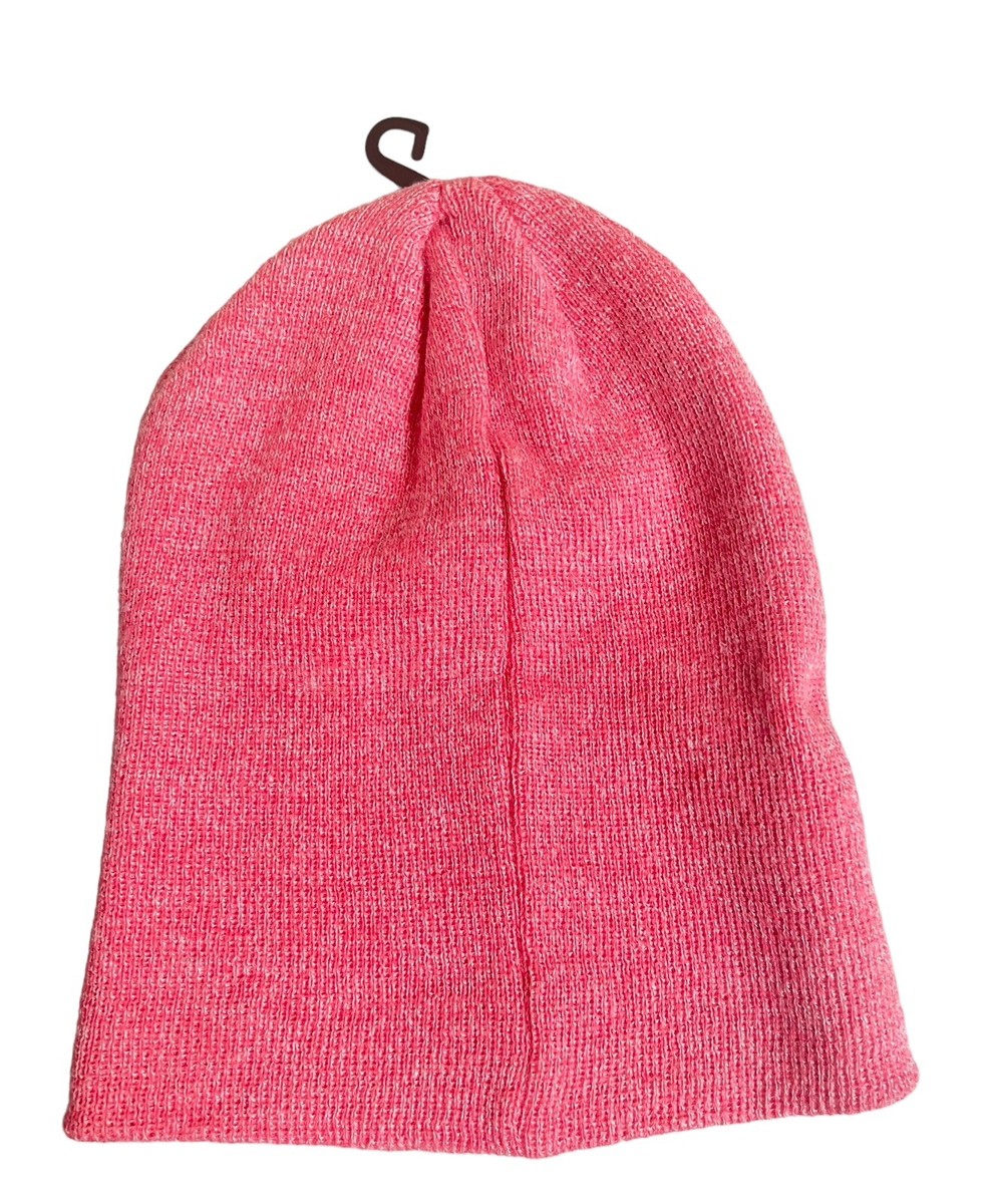 DC Comics Wonder Woman Sequin Logo Knit Pink Beanie Hat Cap  display picture 1