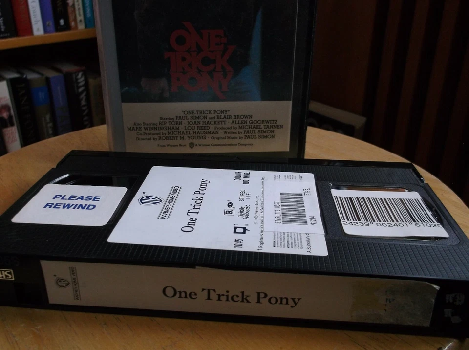 One Trick Pony Paul Simon VHS - 1987 - Image 3 of 3