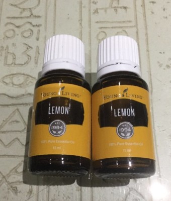 Young Living ätherisches Zitronenöl 2 x 15 ml, 100% rein Wellness Support GRATISVERSAND