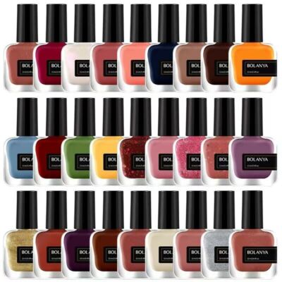 Schnelltrocknender Nagellack Atmungsaktiv Wasserdurchlässig Ungiftig Vegan Peal Off
