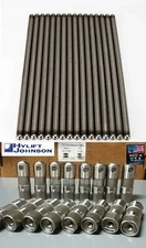 1987-1997 Chevy 350 5.7 Hylift-Johnson GM Roller Lifters Pushrods 16 US MFG