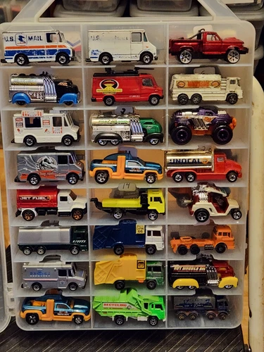 hot wheels/matchbox CITY trucks (case #119) tanker armored