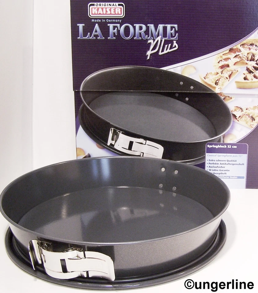 Kaiser LA Forme Plus Springform konisch ! 32 cm SafeClick Backform Kairamic® NEU - Bild 2 von 3