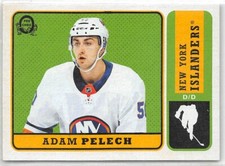 2018-19 O-Pee-Chee Retro Blank Back #482 Adam Pelech