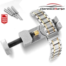  Repair Tool Kit  Metal Adjustable Watch Band Strap Bracelet Link Pin Remover