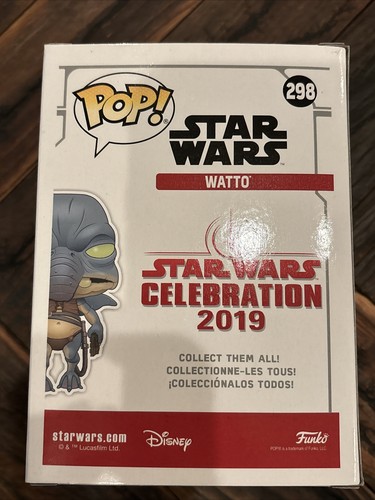 ANDY SECOMBE WATTO STAR WARS SIGNED/Inscribed FUNKO POP #298 BAS PSA Authentic - Picture 4 of 7