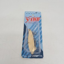 Vibe Vib"e" #25 Gold Lure 1/2 KMDA Inc Aprox 3" Long 
