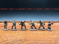 1/72 Wwii German Camouflage Combat Team 6pcs/set Finished Model
