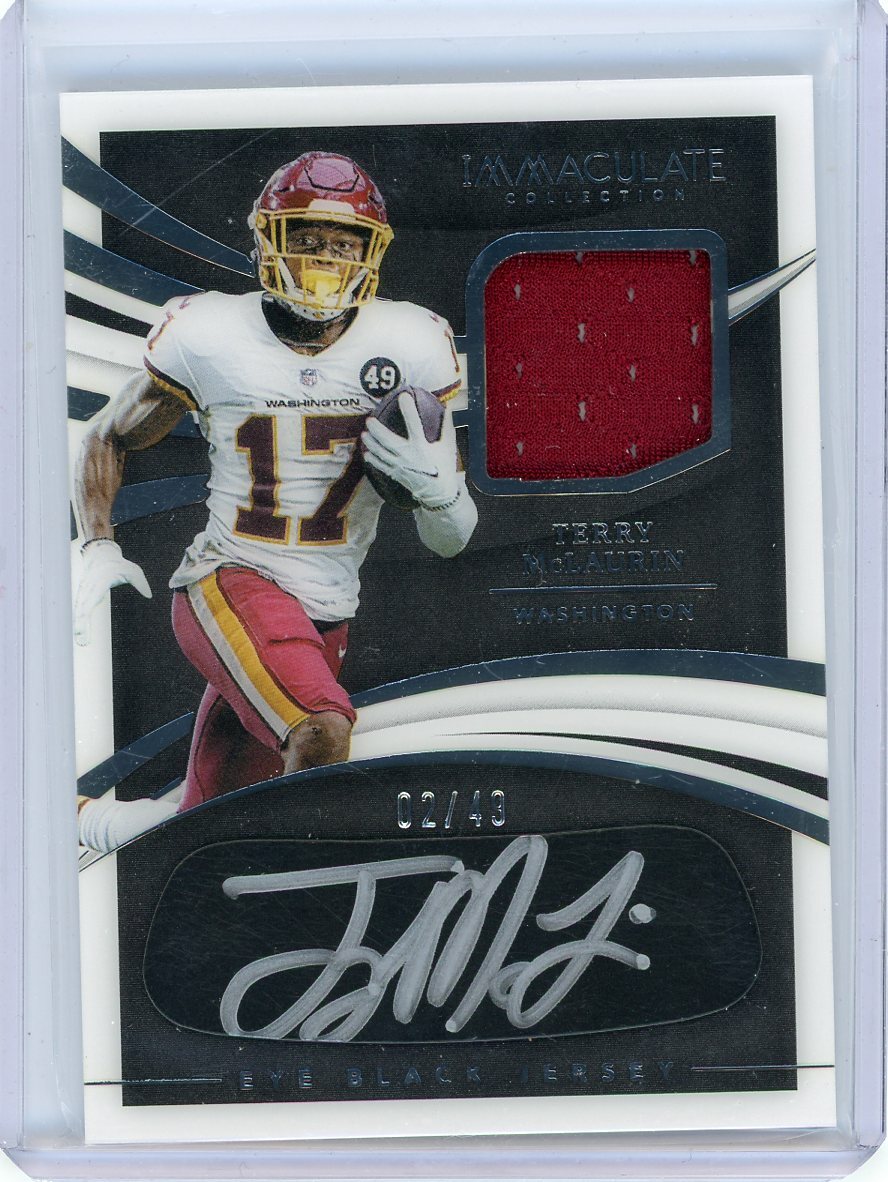 2021 Panini Immaculate Collection Eye Black Relic Auto #IEJ