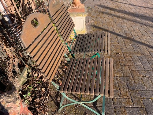 Biergartenstühle Gartenstühle 2 STÜCK - Bild 4 von 5