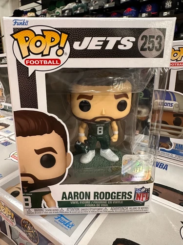 Aaron Rodgers Funko POP! NFL: NY Jets -POP Vinyl Figure #253 -NIB