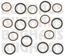 PORSCHE 914-4 1970-1976 VITON PUSH ROD TUBE SEAL SET! TOP QUALITY! FREE SHIP!