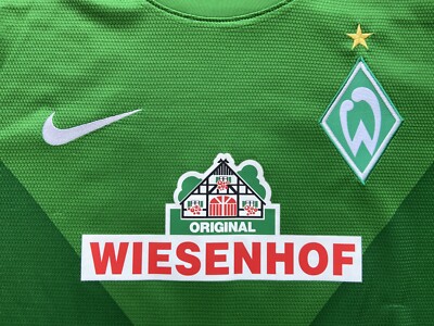 WERDER BREMEN 2012 2013 HOME SHIRT JERSEY NIKE 479843-377 sz L #24