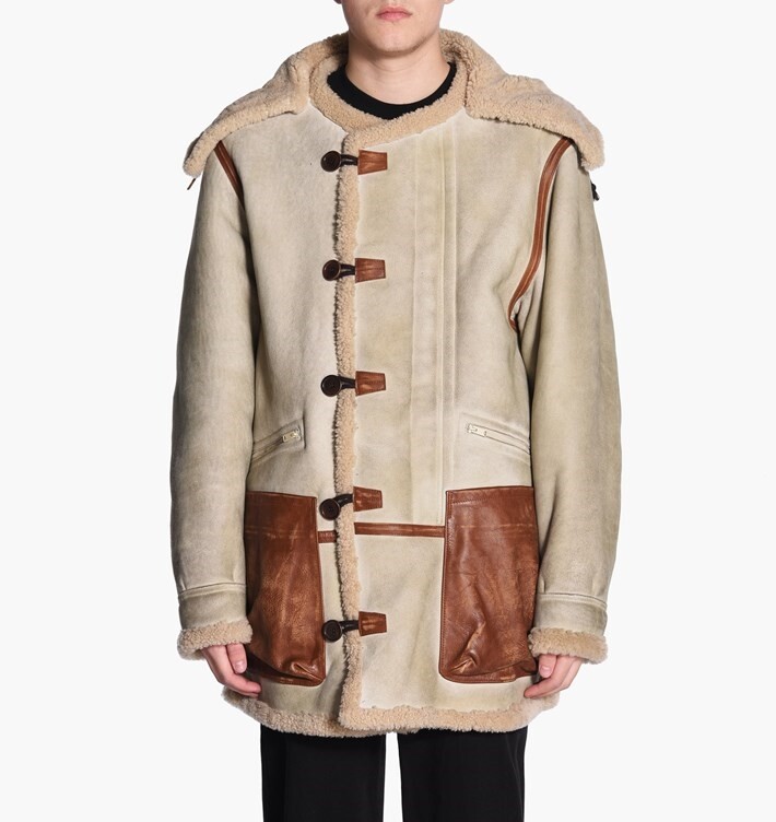 ジャケット・アウター yeezy season5 hooded mouton jacket Yeezy Season 5 Birch Short Shearling Jacket Size S | eBay