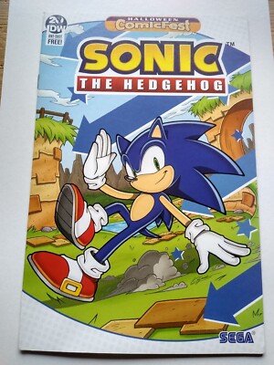 IDW Sonic the hedgehog Halloween Comicfest One Shot Sega Comic