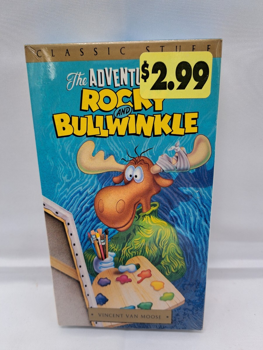 The Adventures Of Rocky and Bullwinkle VHS Vincent Van Moose